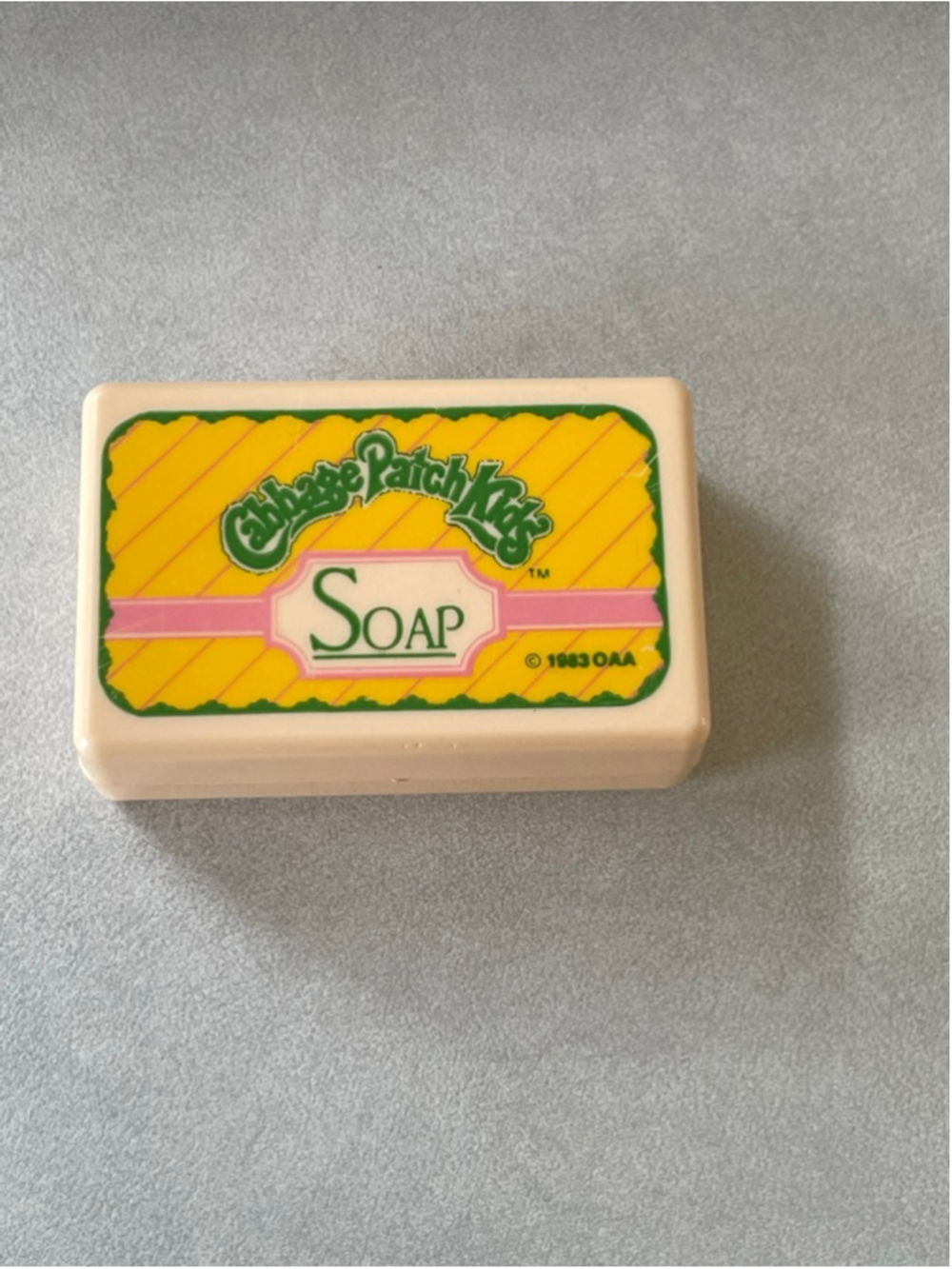 Kids Cabbage Patch Kids Toy Soap Case One Size Beige Yellow